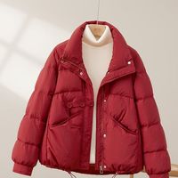 2025冬季新款：轻薄羽绒服，助力女性时尚与保暖！