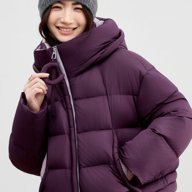 冬季新款：尚都比拉90绒短款羽绒服，保暖又时尚！