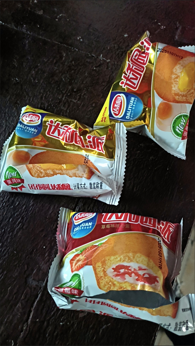 达利园饼干糕点