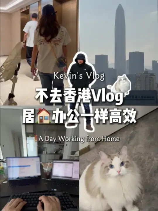 不去香港Vlog 居家办公一样高效 #罗技灵砚K868 #罗技灵砚K848 #解锁谐修上班的100种方式