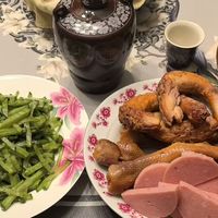 我先生，做的晚餐