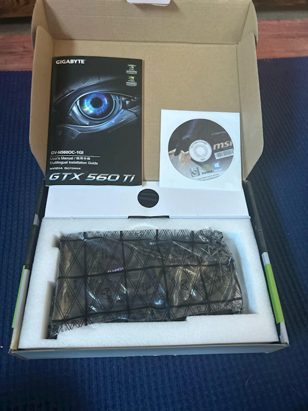 35块钱淘到GTX 1060以为赚大了!结果是GTX 560 Ti