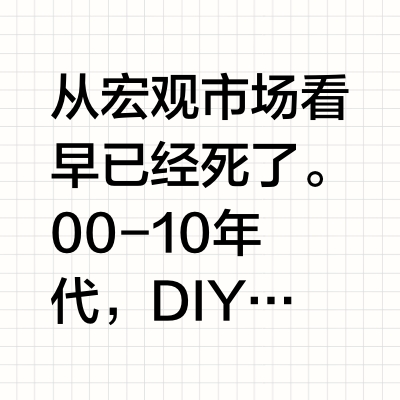 装机diy是不是已经死了?