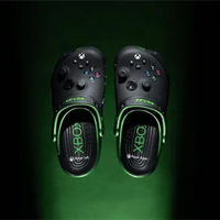 行走的手柄！微软推出限量版Xbox洞洞鞋：要价约570元