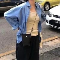 小个子初秋衬衫穿搭技巧