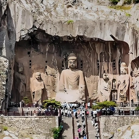 山间佛像的秘密-龙门石窟