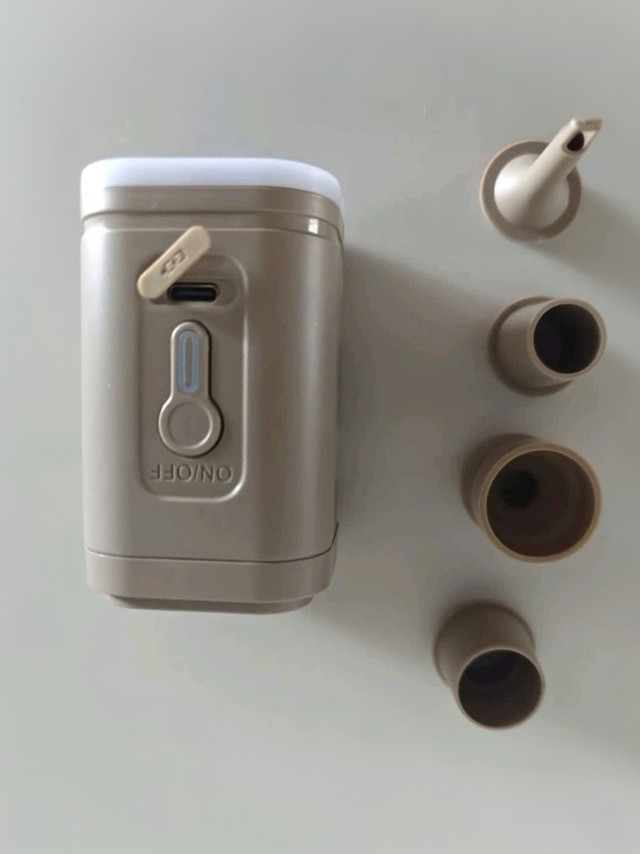 京东京造锂电池充气泵：户外必备