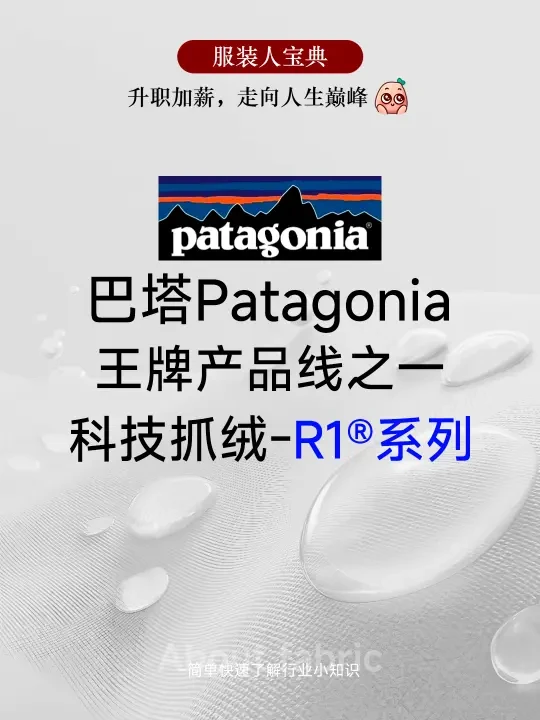 扒一扒patagonia巴塔科技抓绒R1®系列