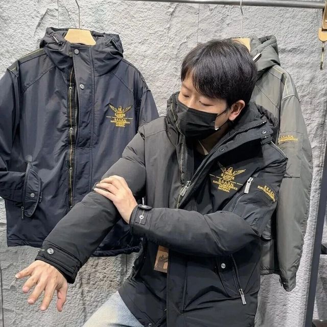 重工大牛货 加厚御寒 秋冬男士重磅加棉厚实防风雨防寒服派克棉服