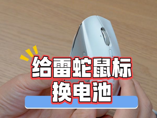 自己动手给鼠标更换电池，雷蛇ProClick缝缝补补又三年