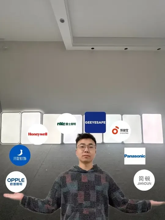简顿5代Pro 90cm智能版，雷士未来光沐甄90cm，月影林之光4代 红光版 90cm，欧普智慧光 93cm，孩视宝AB102 90cm，松下松准120w 96cm，霍尼韦尔理想光02智能版90cm