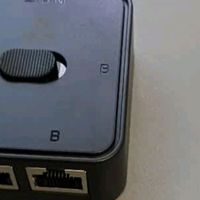 毕亚兹RJ45网络切换器：免插拔切换