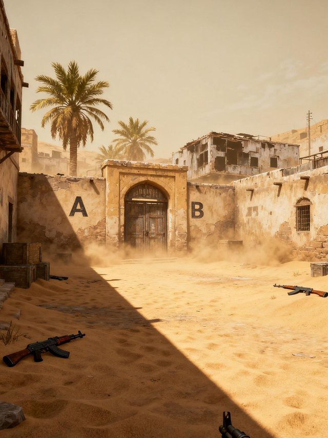 CS经典地图Dust2，你玩过吗？