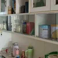 客厅柜子容易积灰，自己动手低成本给它装个玻璃门