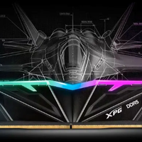 威刚XPG推出ARMAX DDR5内存条 战斗机风格散热马甲设计