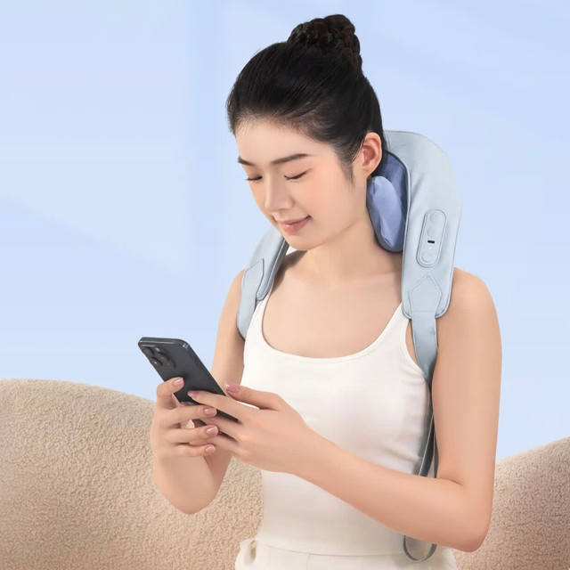 打工人的肩颈救星：妙界R9按摩仪太懂久坐痛