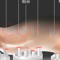 科普菲足疗机足底腿部按摩器按摩脚部脚底穴位按摩仪热敷 好用