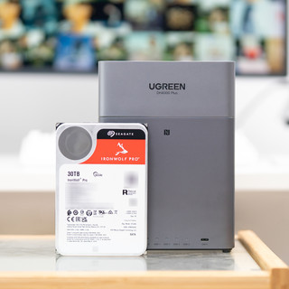 一站式数据解决方案丨希捷酷狼Pro 30TB+绿联DH4300 Plus私有云