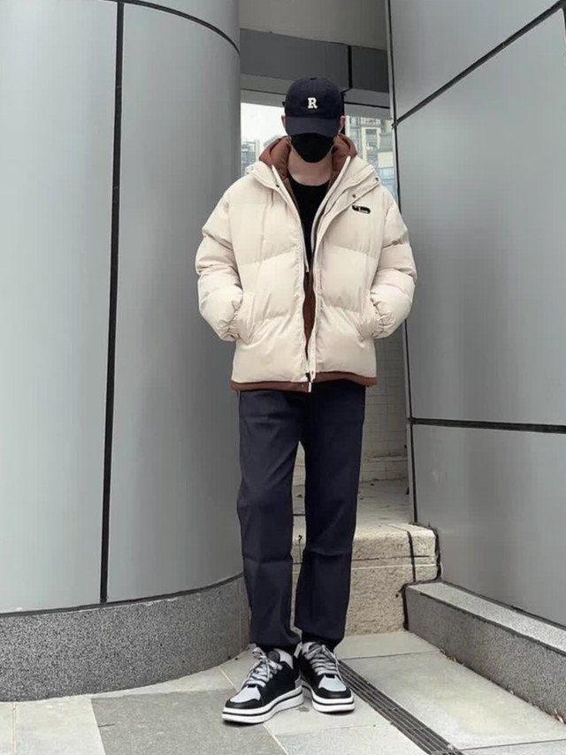 冬季棉服闭眼冲！NASAMAR连帽款，保暖显瘦还显潮