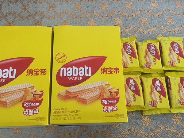 下午茶封神！纳宝帝丽芝士威化，咸香酥脆停不下来