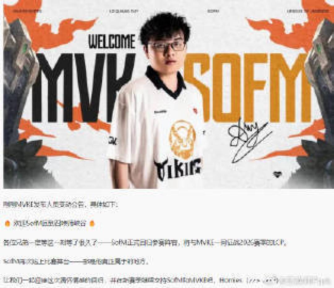 昔日野王SofM重返赛场,转型辅助只为再一次燃烧热爱