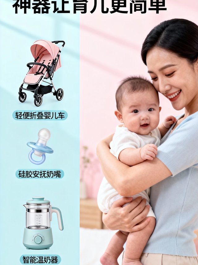 轻松带娃，这几款神器让育儿更简单