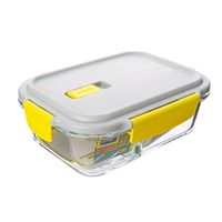 安买灵动扣玻璃饭盒：上班族与学生的带饭优选