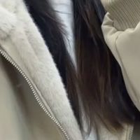 黑色PU皮连帽座山雕棉服,男女穿都绝了