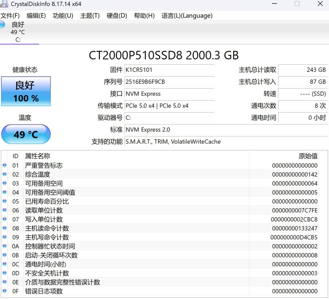 存储价格普涨之下的高性价比之选 Crucial英睿达P510评测