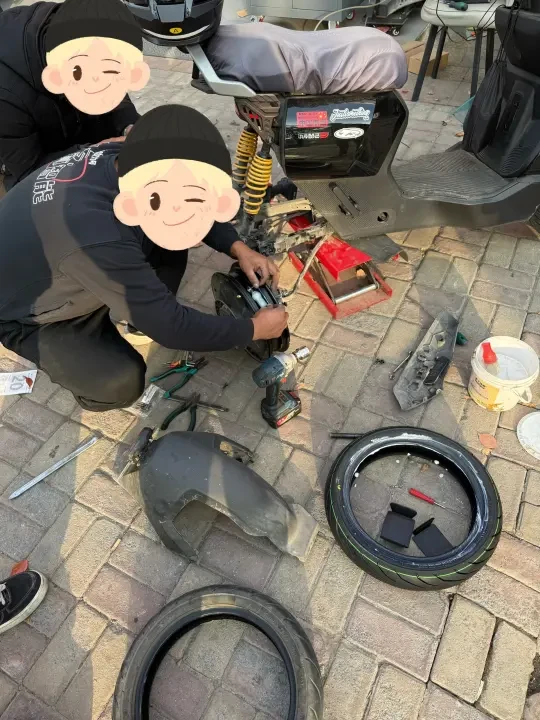 机械师内置胎压监测免费更换成功