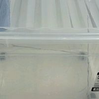 特大号塑料整理箱80L带轮