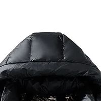 吉普（JEEP）白鸭绒外套黑金款男女同款冬季时尚休闲保暖御寒外套