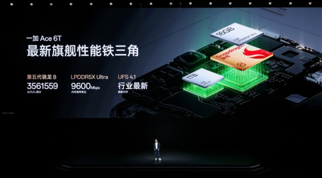 一加Ace 6T首发第五代骁龙8:安兔兔跑分突破356万