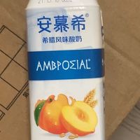 伊利安慕希黄桃酸奶口感真不错,有黄桃果粒香甜可口