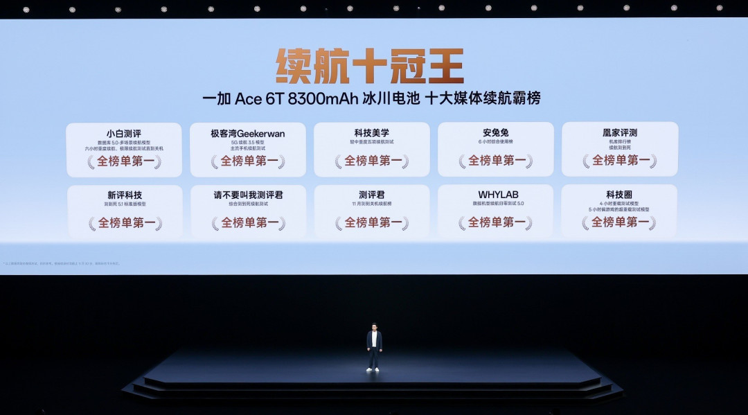全球首发第五代骁龙8,一加 Ace 6T首销到手价2399元起