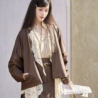 革律×清水溪汉初：当汉风遇见皮衣，演绎秋冬甜酷风骨