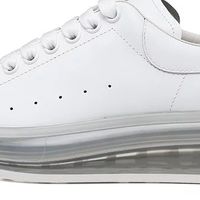 MCQUEEN男士厚底气垫小白鞋深度评价