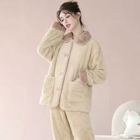 向薇雪花绒家居服封神！软到想焊在身上✨可外穿太香了