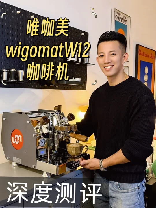 万元级酷帅的wigomat W12咖啡机｜深度测评🔥