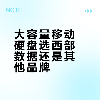大容量移动硬盘选西部数据还是其他品牌？我们汇总了127位用户真实体验