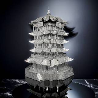 古风新趣，指尖筑梦——黄鹤楼3D金属拼装模型
