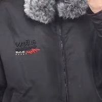 寒冬里的时尚守护者，AFGK25FW豹纹貂毛连帽棉服