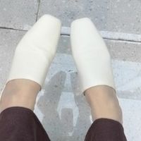 真皮底穆勒鞋，中高跟设计超有范儿✨