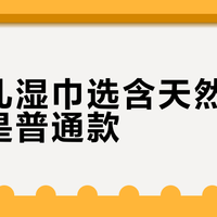 婴幼儿湿巾选含天然成分的还是普通款？我们汇总了87位用户真实体验，结论在这