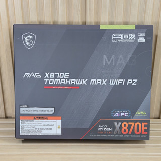 MSI MAG X870E Tomahawk MAX Wifi PZ 评测