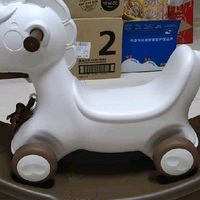 英氏二合一摇摇马：陪伴成长的玩具