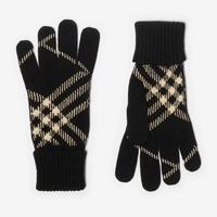 谁懂啊！BURBERRY格纹手套才是冬日氛围感密码❄️