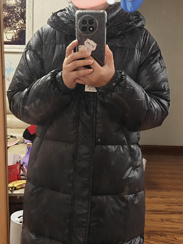 黑冰羽绒服，保暖细节无敌