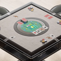 把 “牌局 + 餐桌” 装进口袋：这台折叠掼蛋机，让快乐不占地