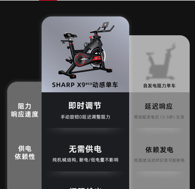 美国汉臣健身车